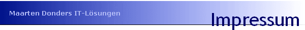 Impressum